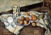 Paul Cezanne Pear and peach oil on canvas